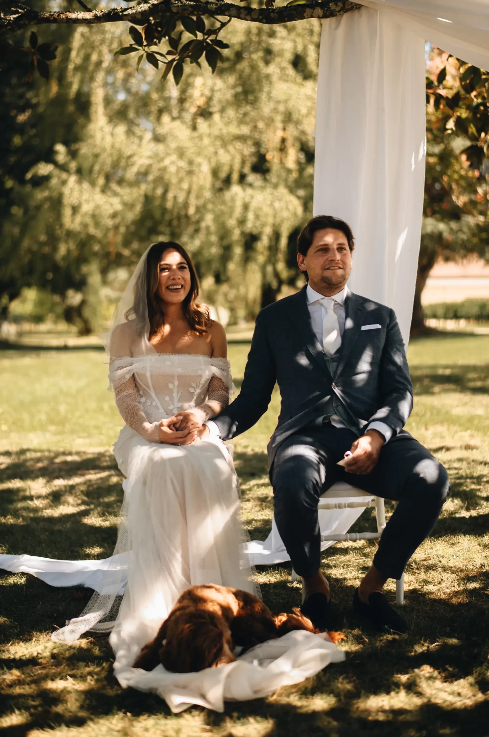 Luigi's groom Vincent Moleveld met bruid Hilly-Anne